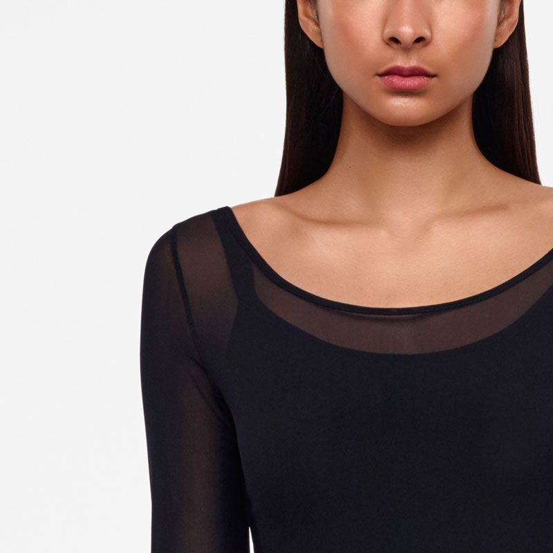 Sarah Pacini TOP TRANSLUCIDE - ZOÉ