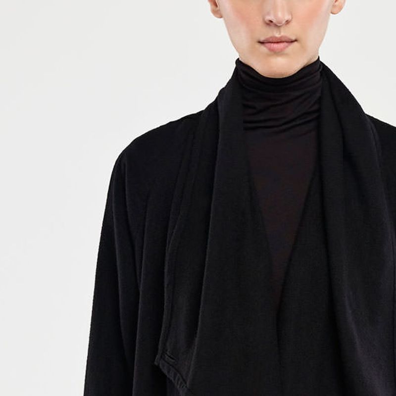 Sarah Pacini Langer ausgestellter mantel