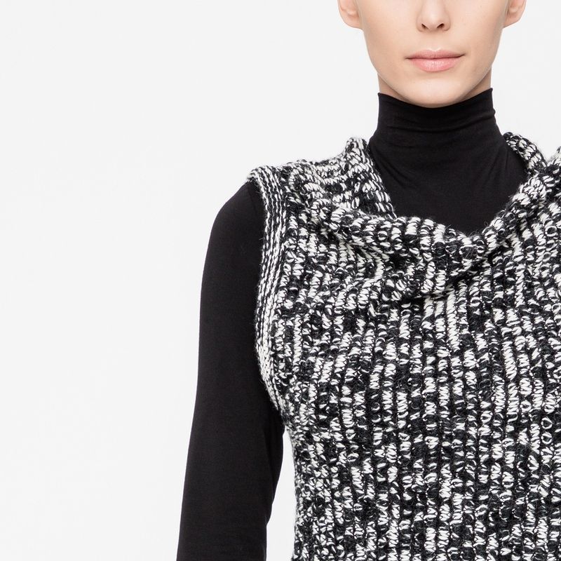 Sarah Pacini Sleeveless cardigan - 3rd armhole