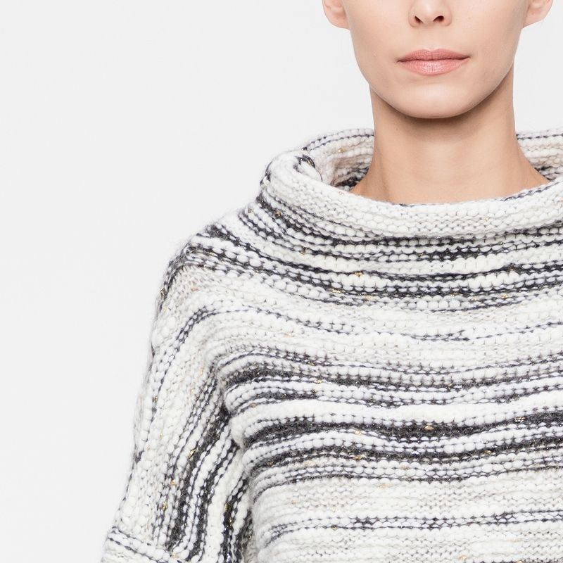 Sarah Pacini Pull en laine - motif ligné