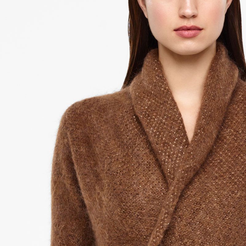 Sarah Pacini MOHAIR-MERINO CARDIGAN - BRILLIANT KNITTING