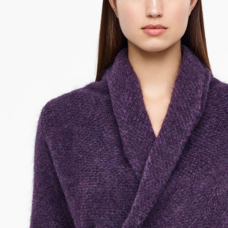 Sarah Pacini MOHAIR-MERINO CARDIGAN - BRILLIANT KNITTING