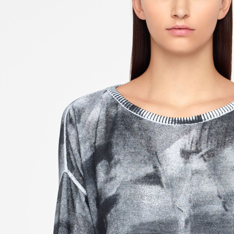 Sarah Pacini BATIK-SWEATER - GERIPPT