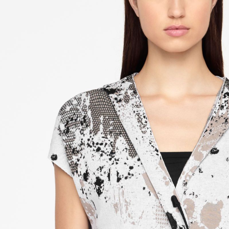 Sarah Pacini CANVASCARDIGAN - KAPMOUWEN