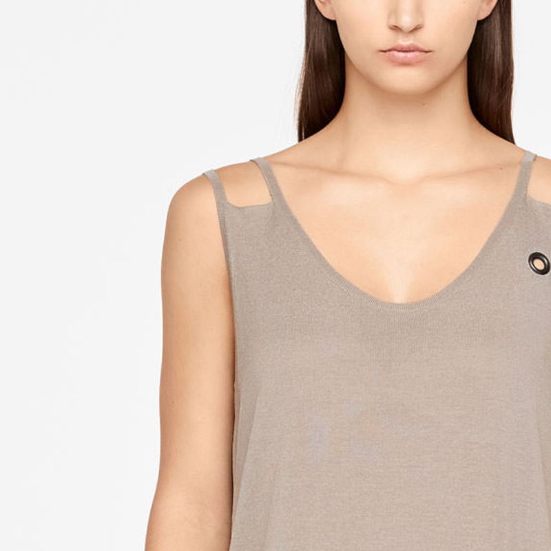 Sarah Pacini MAKO COTTON DRESS - SLEEVELESS