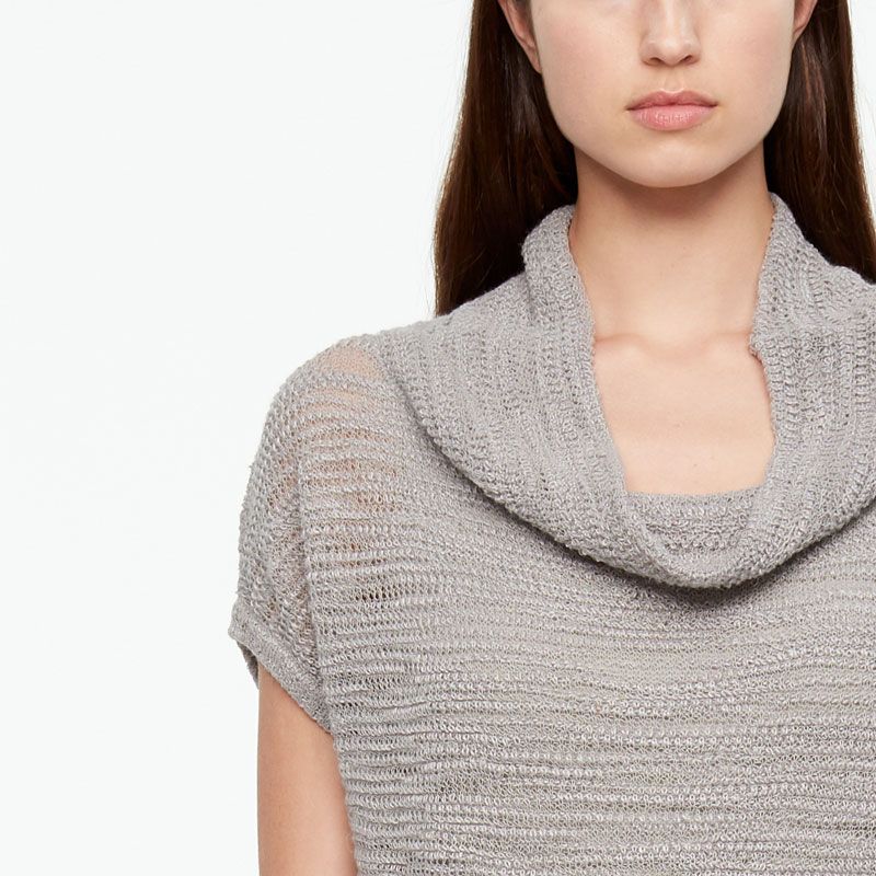 Sarah Pacini PULL MANCHES COURTES - MAILLE FANTAISIE