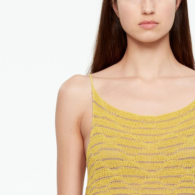 Sarah Pacini LEINEN-SWEATER - SEITLICHER SCHLITZ