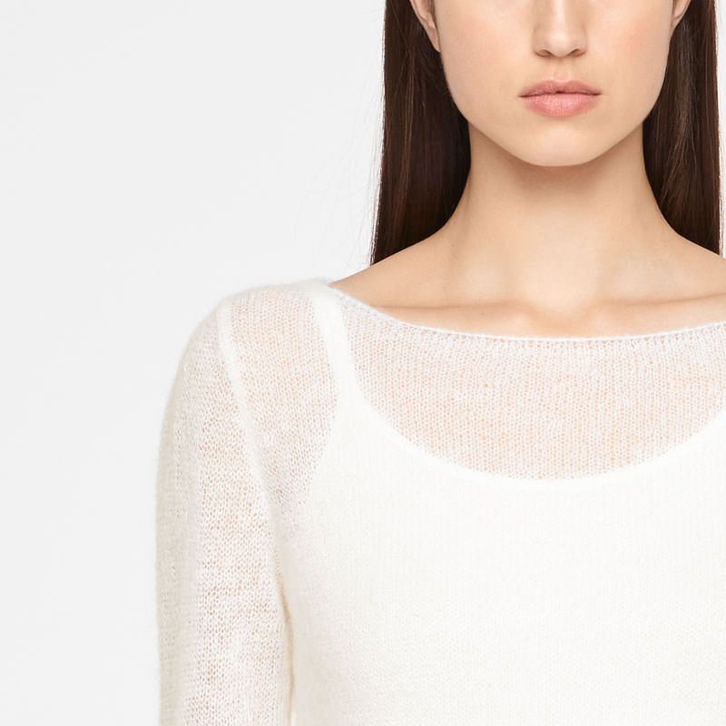 Sarah Pacini PULL MOHAIR ULTRA-LÉGER
