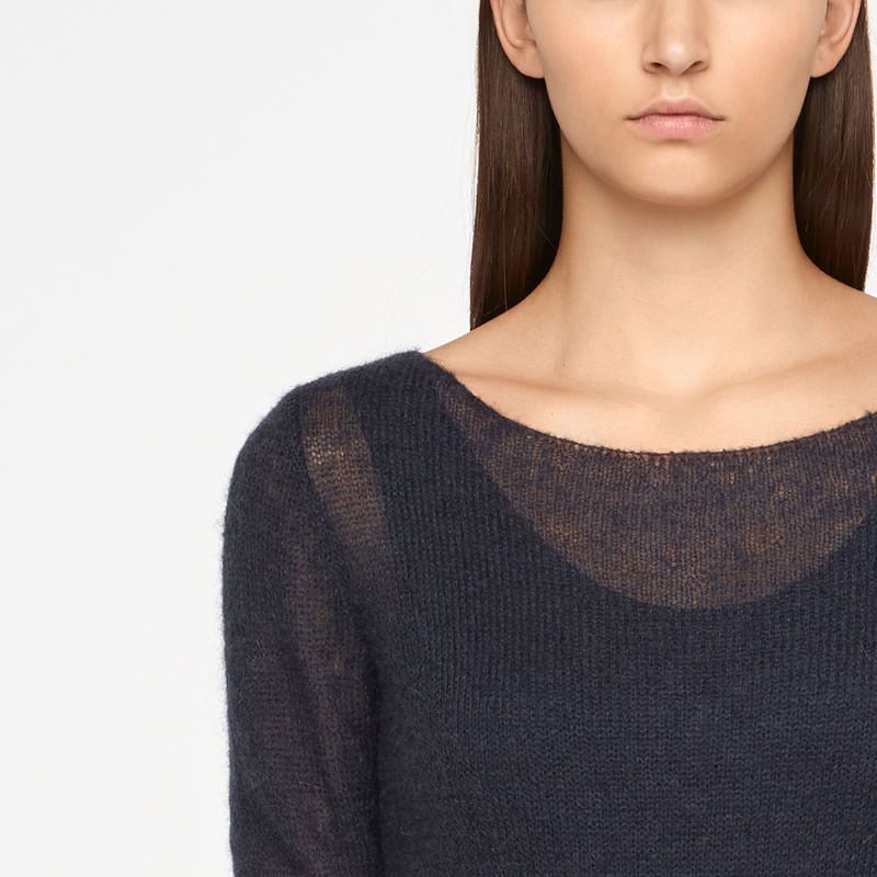 Sarah Pacini PULL MOHAIR ULTRA-LÉGER