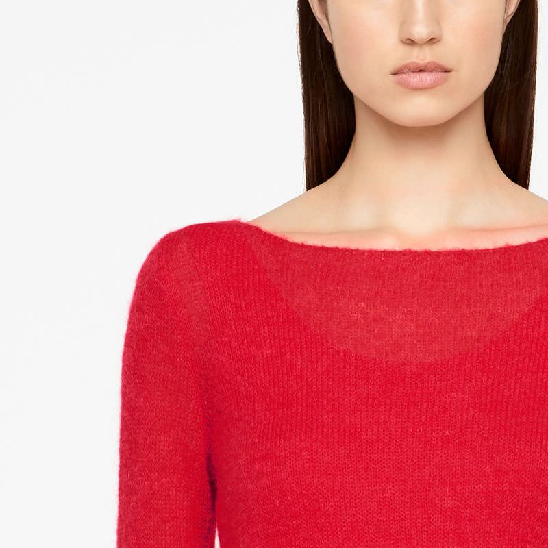 Sarah Pacini MOHAIR SWEATER