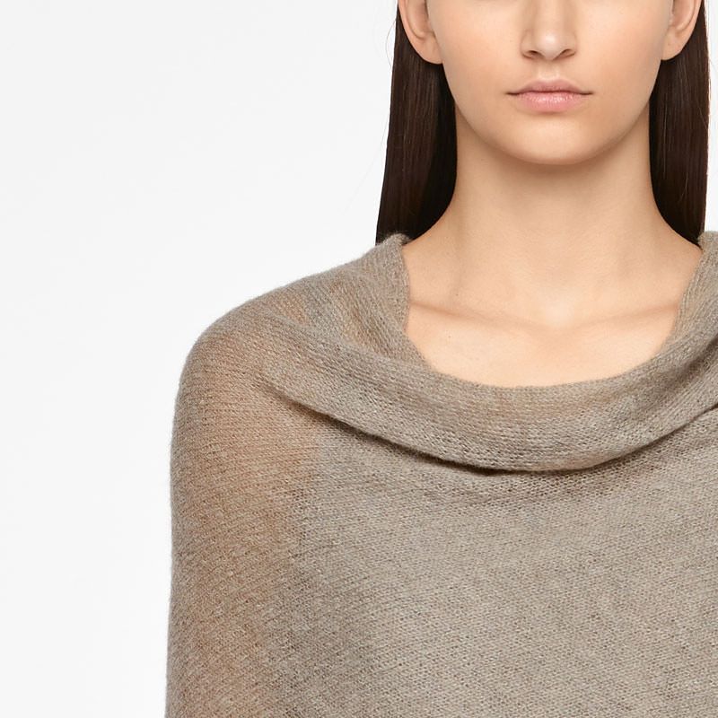 Sarah Pacini MOHAIR-PONCHO