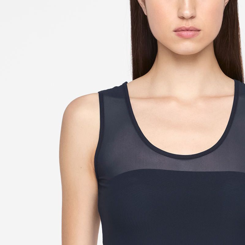 Sarah Pacini TRANSPARENTE TOP - ANAÏS