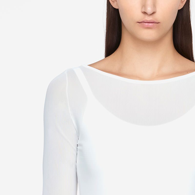 Sarah Pacini TRANSLUCENT TOP - KHALIYA