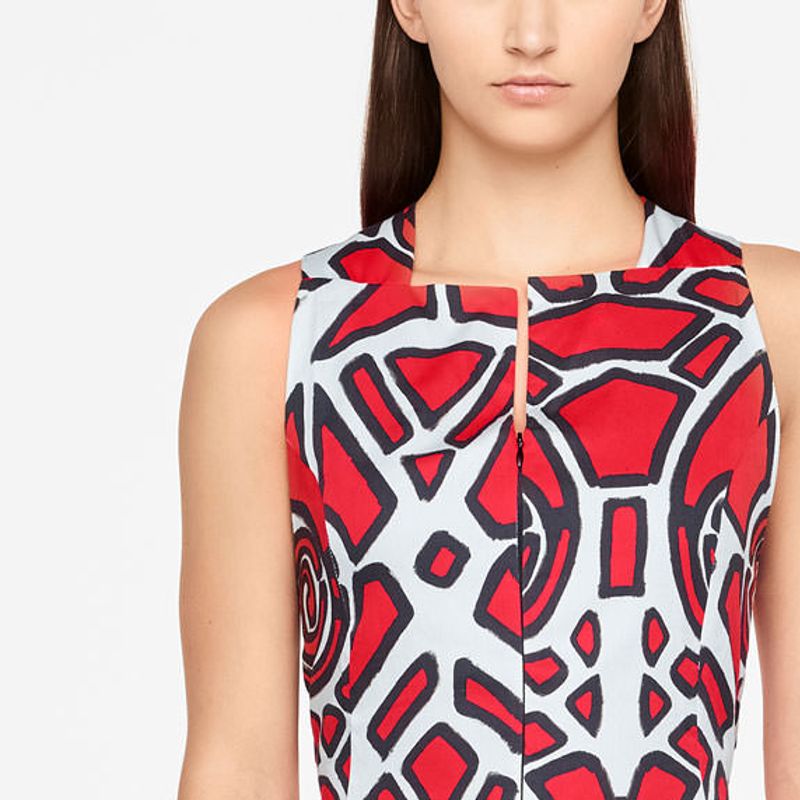 Sarah Pacini GRAPHIC DRESS - KNEE-LENGTH