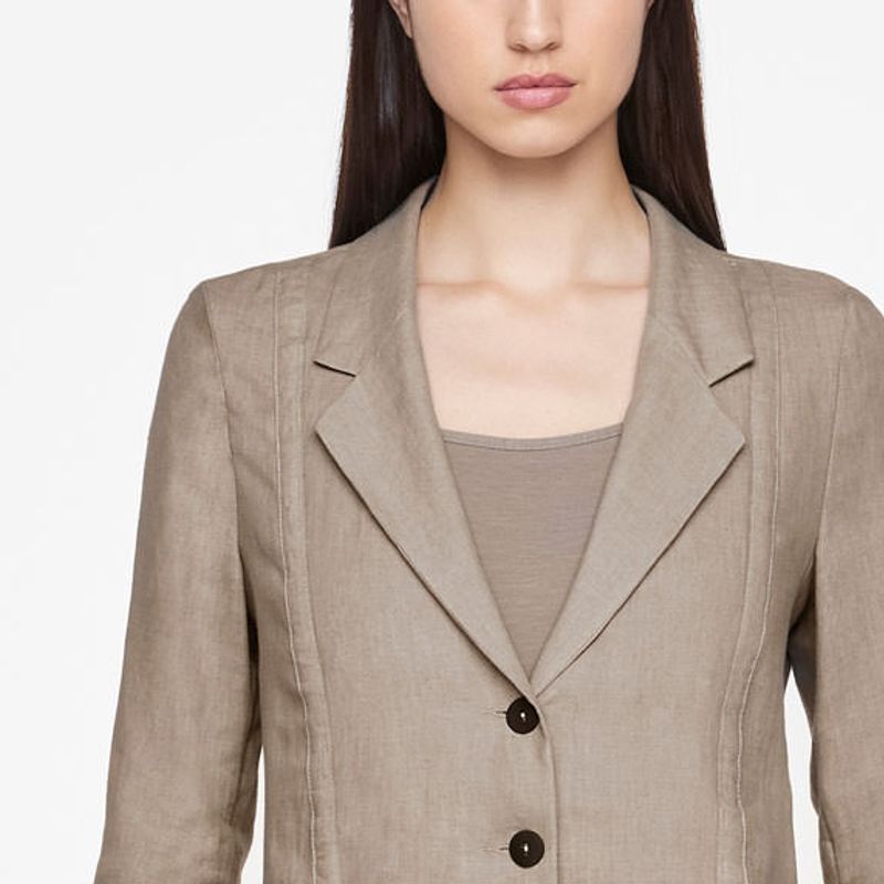 Sarah Pacini VESTE EN LIN FIN