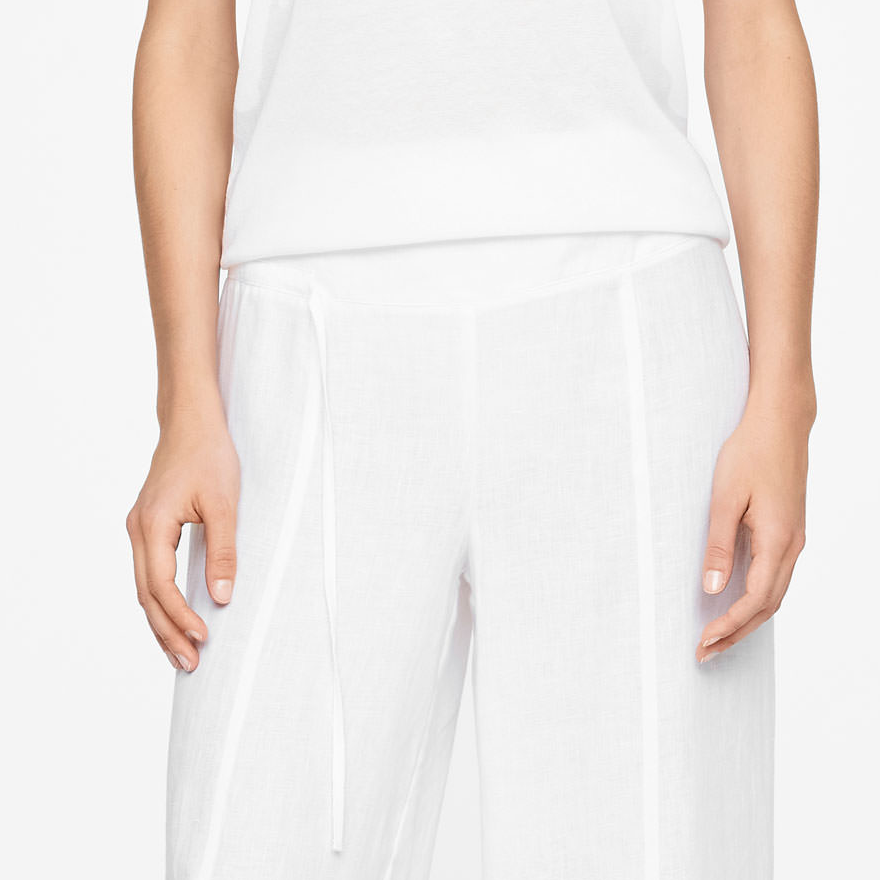 Sarah Pacini LINEN PANTS - WIDE LEG