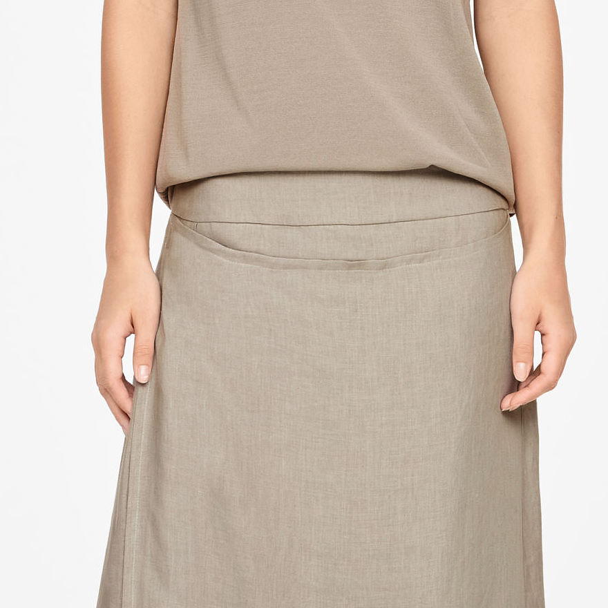 Sarah Pacini LINEN PANTS - SAROUEL-STYLE