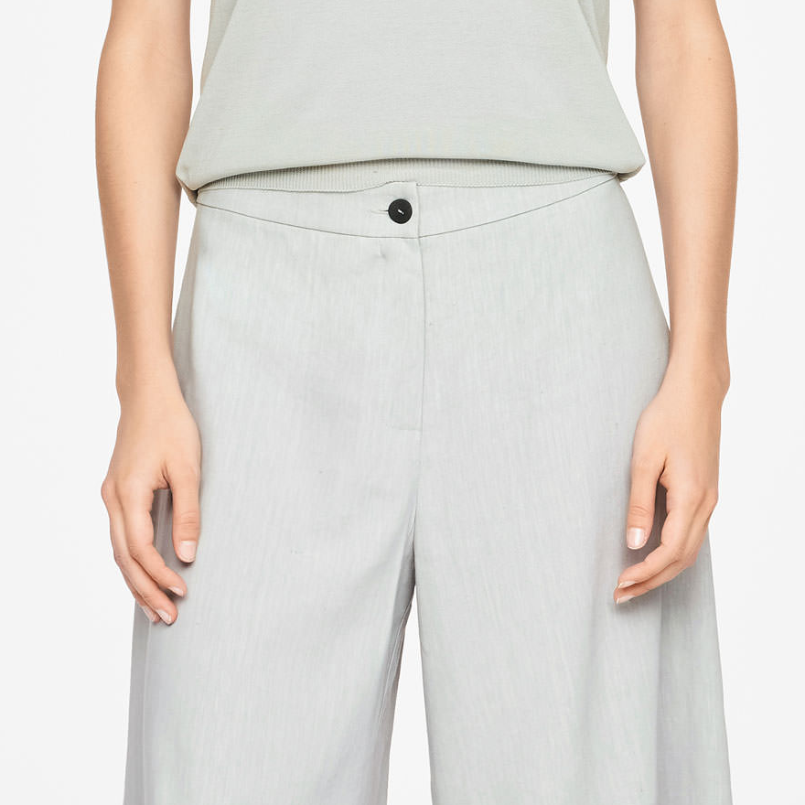 Sarah Pacini LINEN PANTS - WIDE LEG