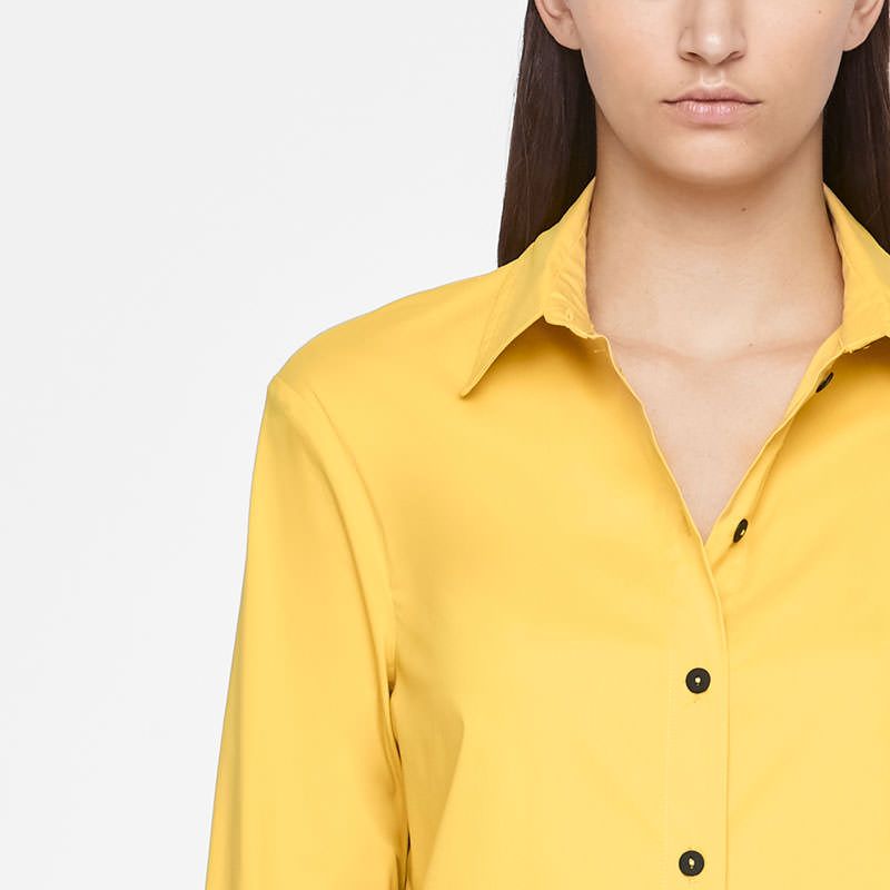 Sarah Pacini LANGE SHIRT - ZIJSPLITS