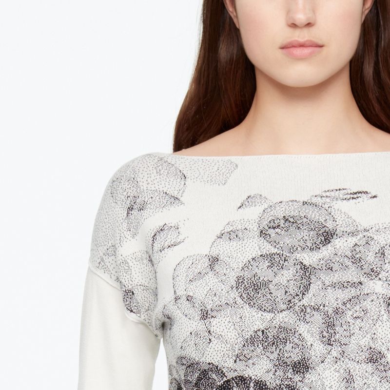 Sarah Pacini ASYMMETRISCHE TRUI - JACQUARD