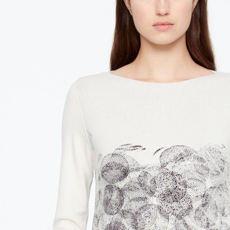 Sarah Pacini LICHTE JURK - JACQUARD