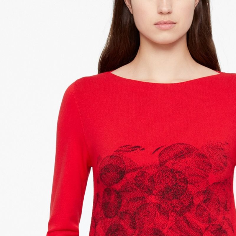 Sarah Pacini LICHTE JURK - JACQUARD