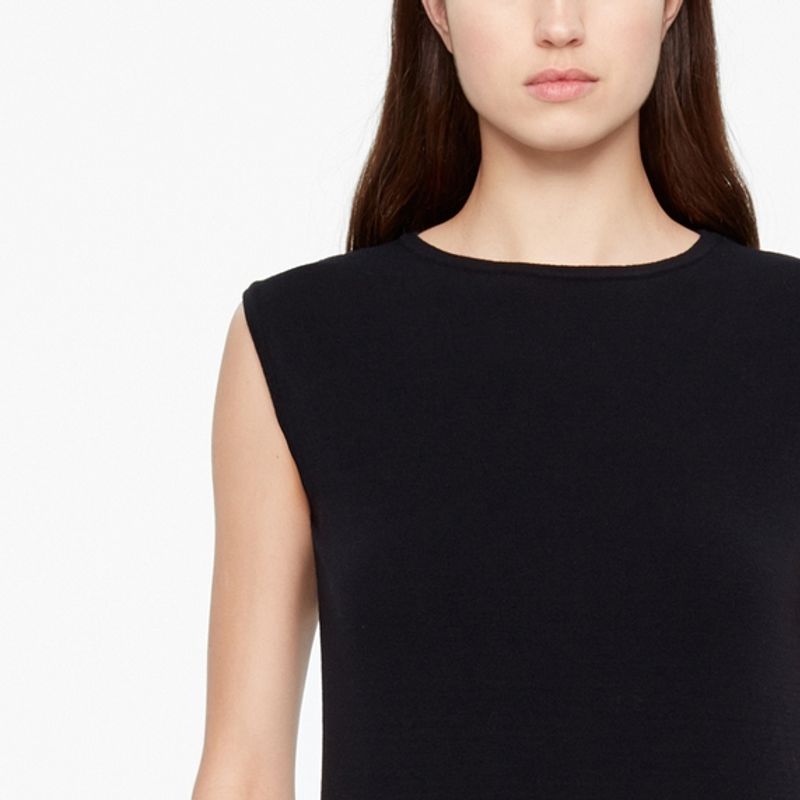 Sarah Pacini LICHTE JURK - MOUWLOOS