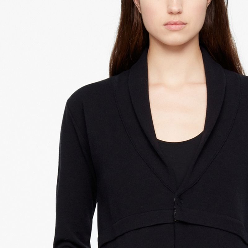 Sarah Pacini CARDIGAN - RITSDETAILS