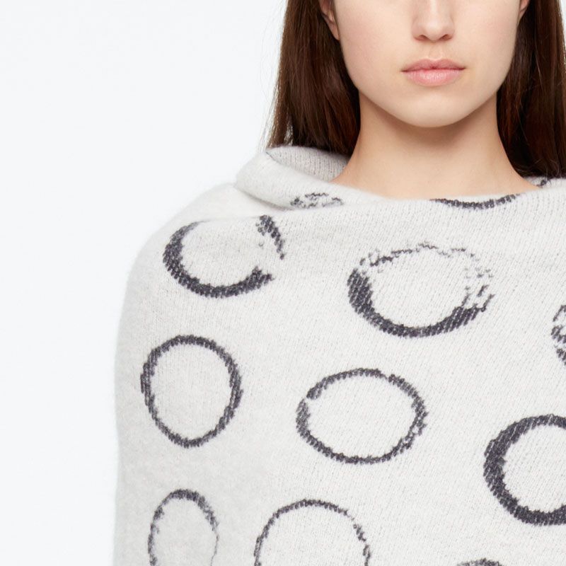 Sarah Pacini PONCHO - KREIS-MOTIV