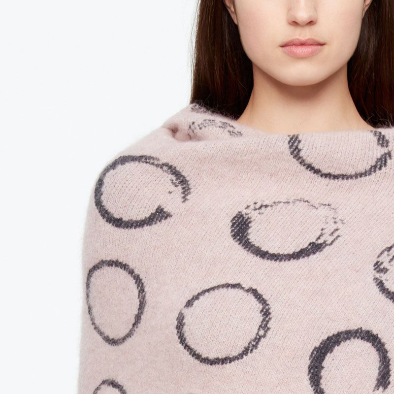 Sarah Pacini PONCHO - CIRCLE MOTIF