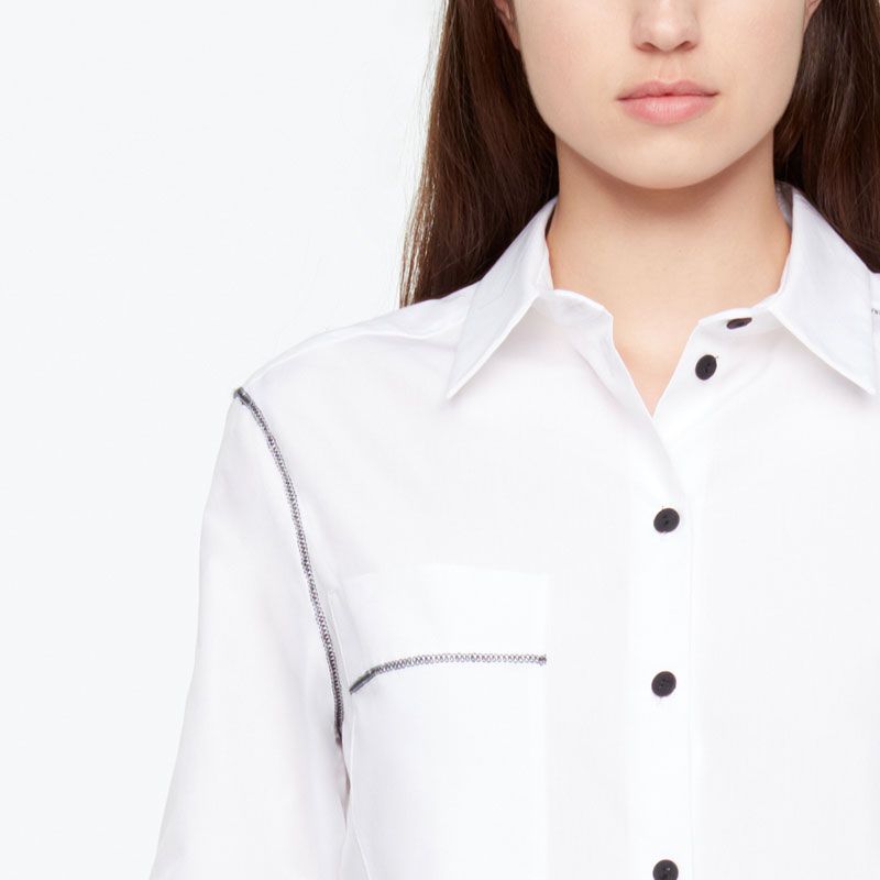Sarah Pacini HEMD AUS FEINER BAUMWOLLE