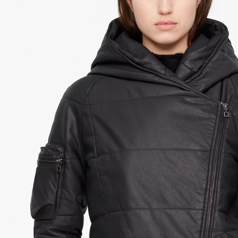 Sarah Pacini MANTEL - ASYMMETRISCHER REIßVERSCHLUSS