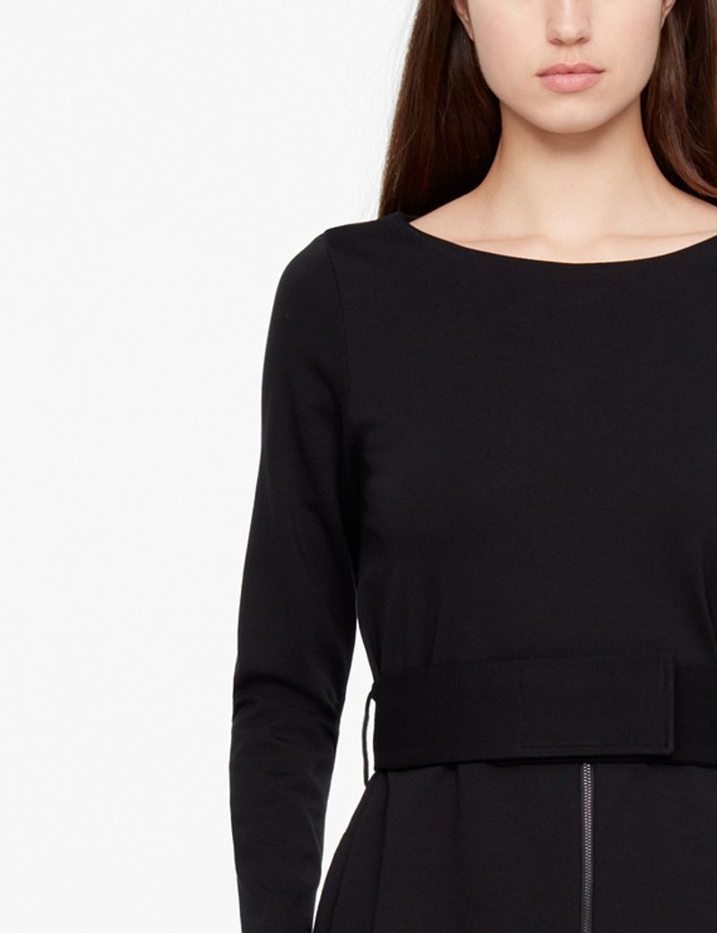 FEMME Robe trapèze Dames T EU 40 noir-rouge-kaki élégant FEMME Robe trapèze Dames T EU 40 noir-rouge-kaki élégant