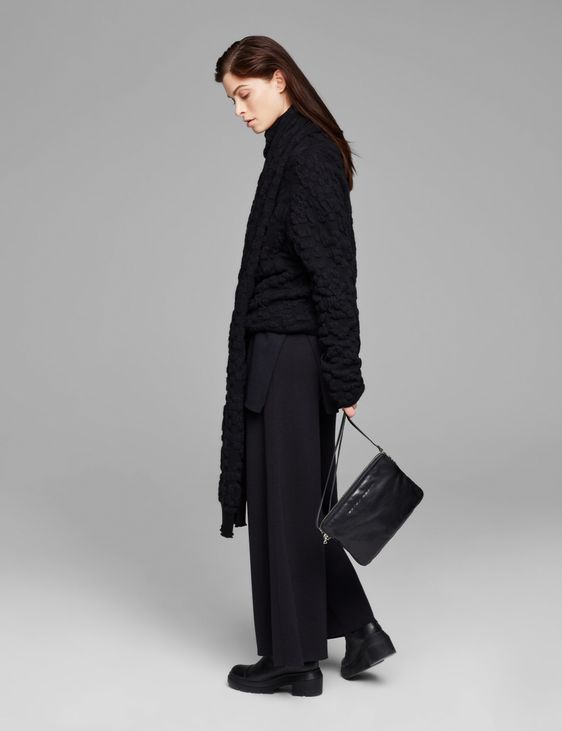 Sarah Pacini Pantalon gaucho - en maille