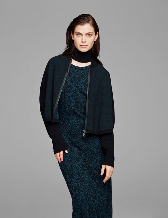 Sarah Pacini Cardigan - jacquard chiné