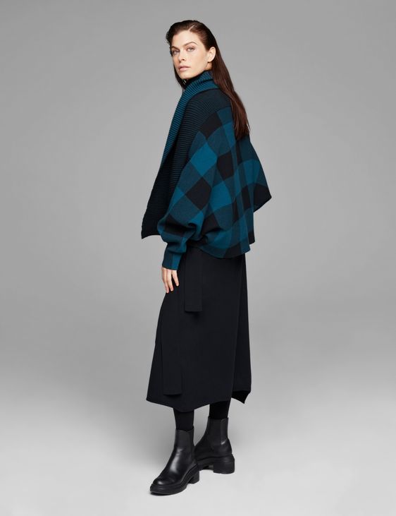 Sarah Pacini Cardigan - à carreaux