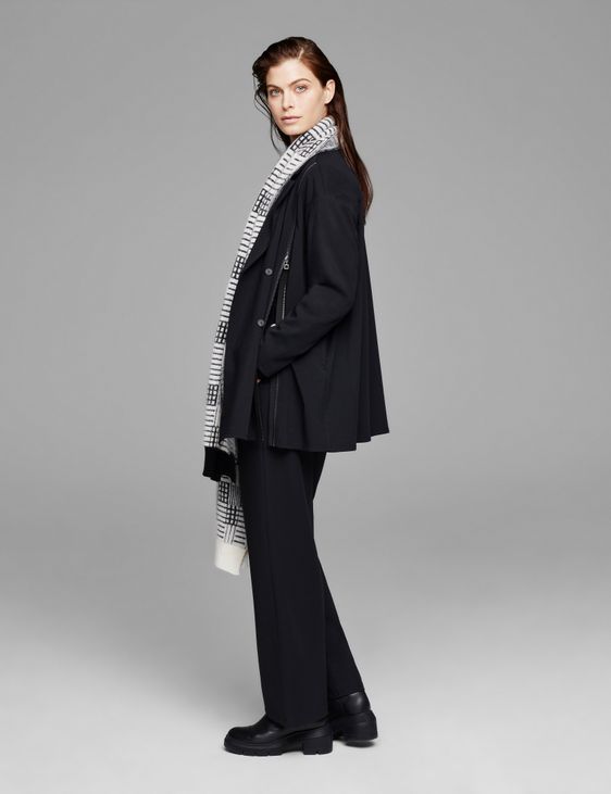 Sarah Pacini Veste zippée - asymétrique