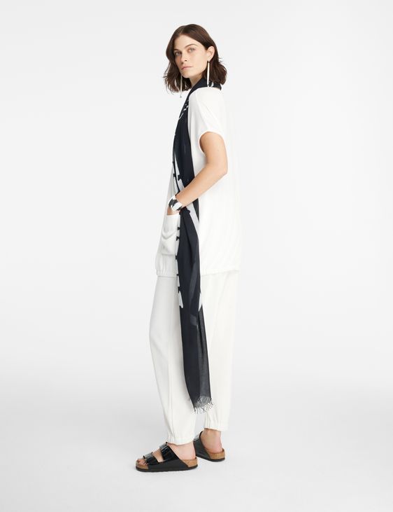 Sarah Pacini Sarouel pants - mako cotton