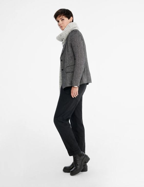 Sarah Pacini Tweed jacket - notched lapel