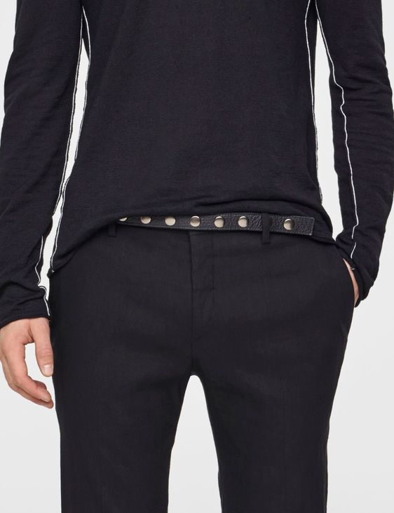 Sarah Pacini CEINTURE EN CUIR - BOUTONS PRESSION