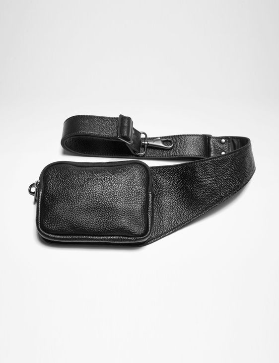Sarah Pacini LEATHER BELT BAG