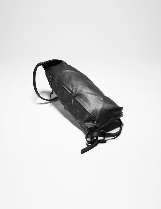 Sarah Pacini LEATHER CROSSBODY BAG
