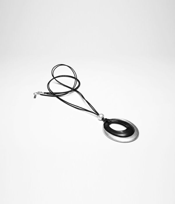 Sarah Pacini COLLIER - PENDENTIF CUIR & MÉTAL