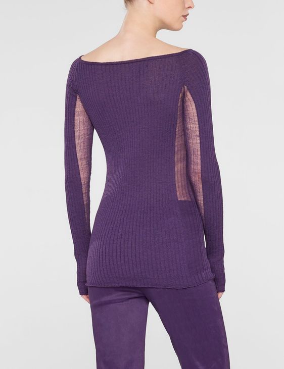 Sarah Pacini Langer taillierter sweater