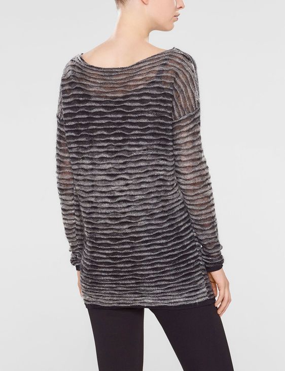 Sarah Pacini Loose fit long sweater
