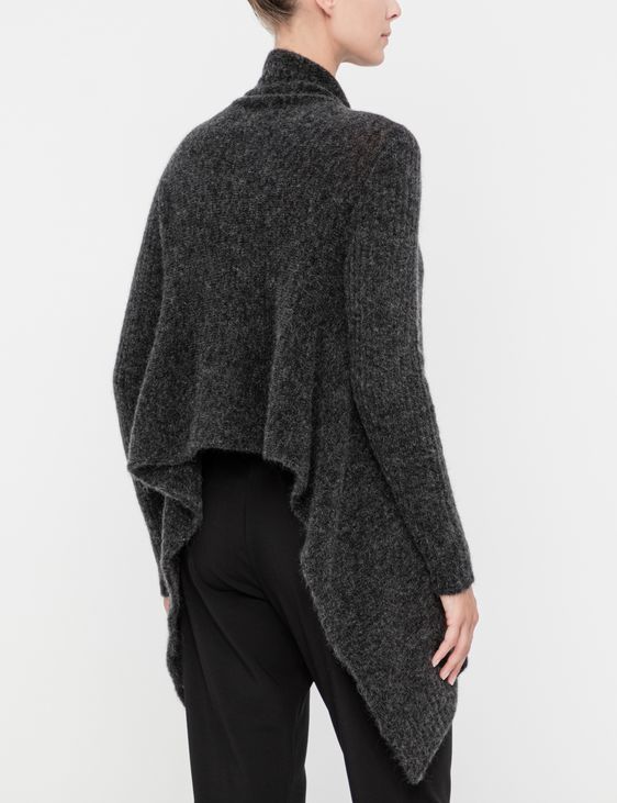 Sarah Pacini Cardigan asymétrique