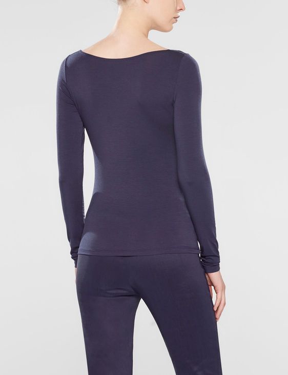 Sarah Pacini Zoë - long sleeve scoop neck t-shirt