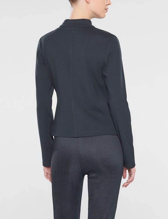 Sarah Pacini Kurze jacke mit mao-kragen