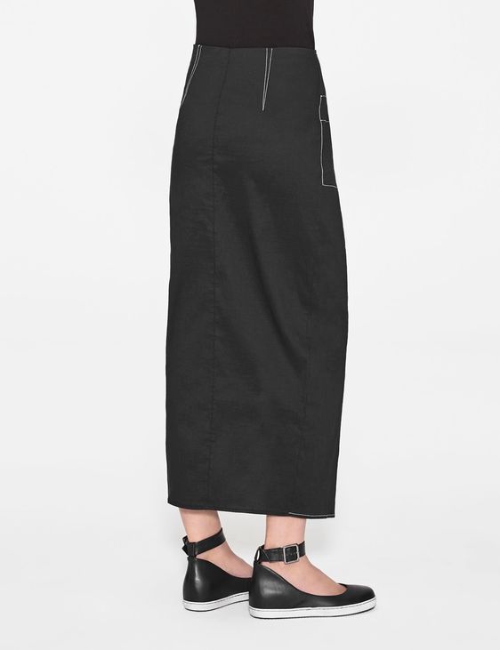 Sarah Pacini LONG STRAIGHT SKIRT