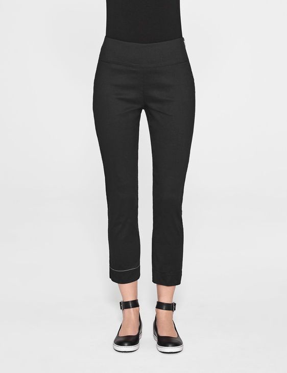 Sarah Pacini SLIM PANTS-CROPPED STYLE